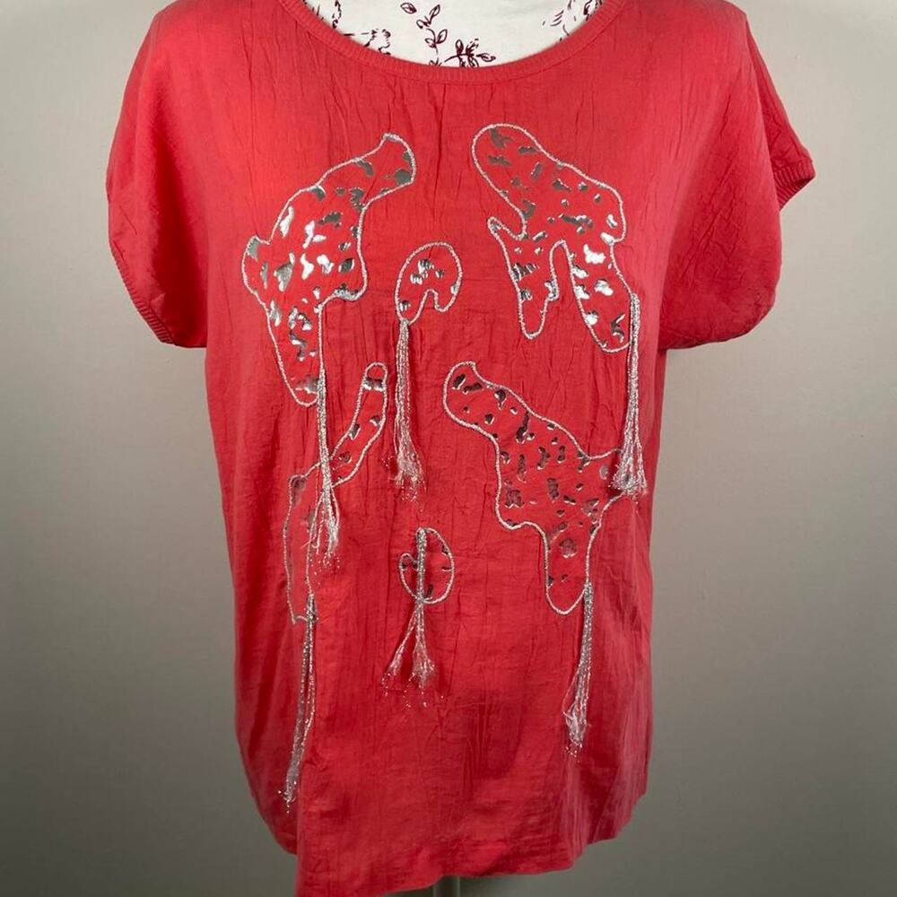Vintage Peter Popovitch Wearable Art Blouse
